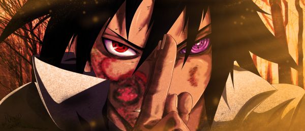 artwork,game,3000x1288 px,anime,manga,naruto