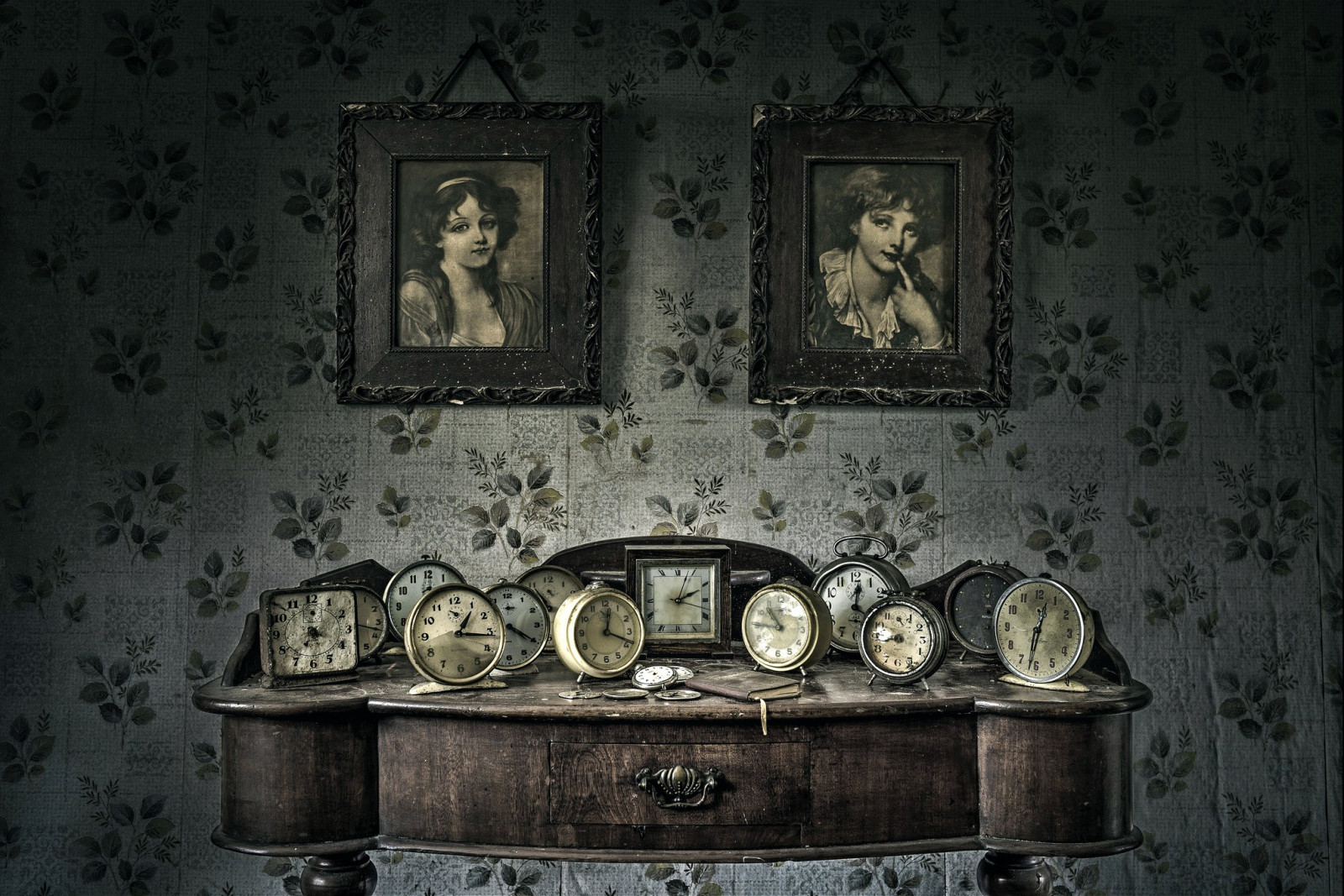 starý, okno, stěna, Hodiny, světlo, osvětlení, tma, tapeta na zeď, nábytek, moderní umění, svítidlo, rám obrazu