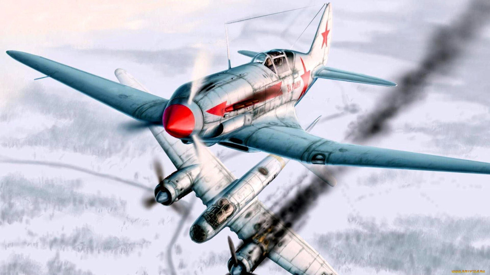 køretøj, kunstværk, fly, fly, militærfly, Russisk, anden Verdenskrig, Bombefly, tysk, Focke Wulf Fw 190, Flyvningen, luftfart, vinge, atmosfære af jord, jagerfly, kunstflyvning, generel luftfart, luft racing, propeldrevne fly