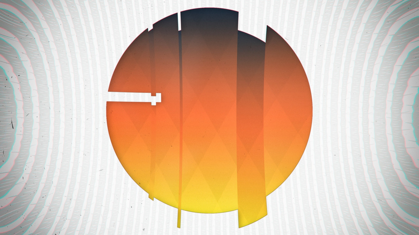 sollys, illustration, abstrakt, symmetri, gul, cirkel, lys, farve, belysning, form, design, linje, 2560x1440 px, computer tapet, atmosfære af jord