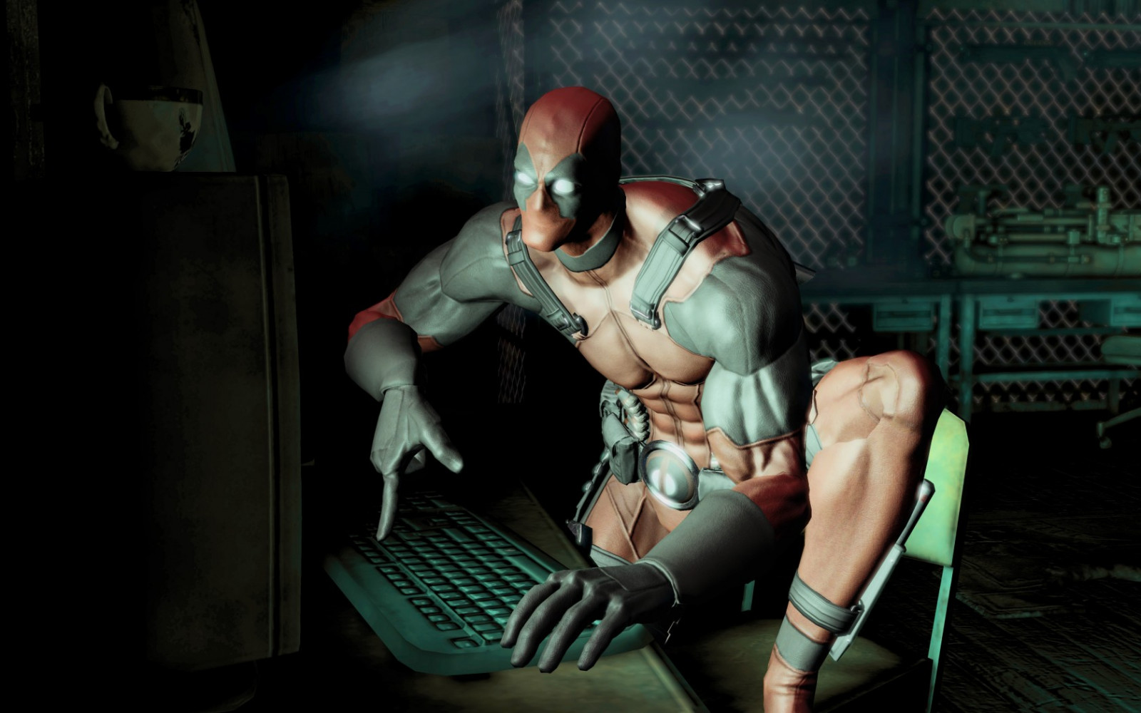 komiks, Wade Wilson, tma, sval, Snímek obrazovky, zázrak, beletrie, Deadpool hru, high měsíc studia, publishing Activision