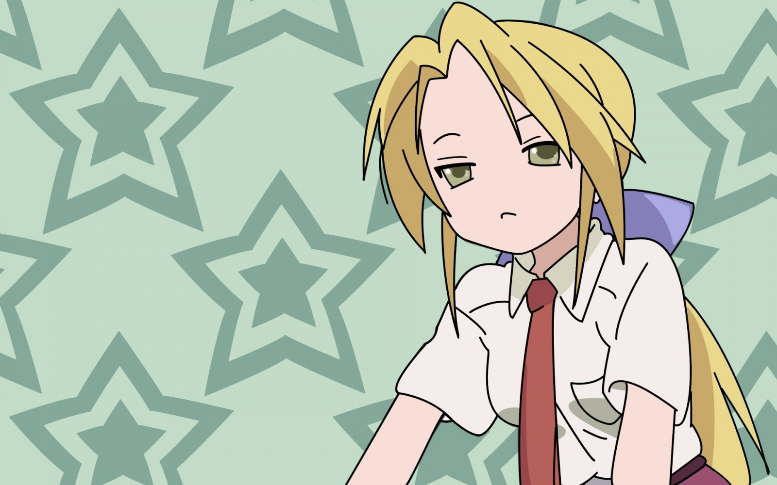 ilustrace, anime, anime dívky, kreslená pohádka, vzor, Šťastná hvězda, Kuroi Nanako, mangaka