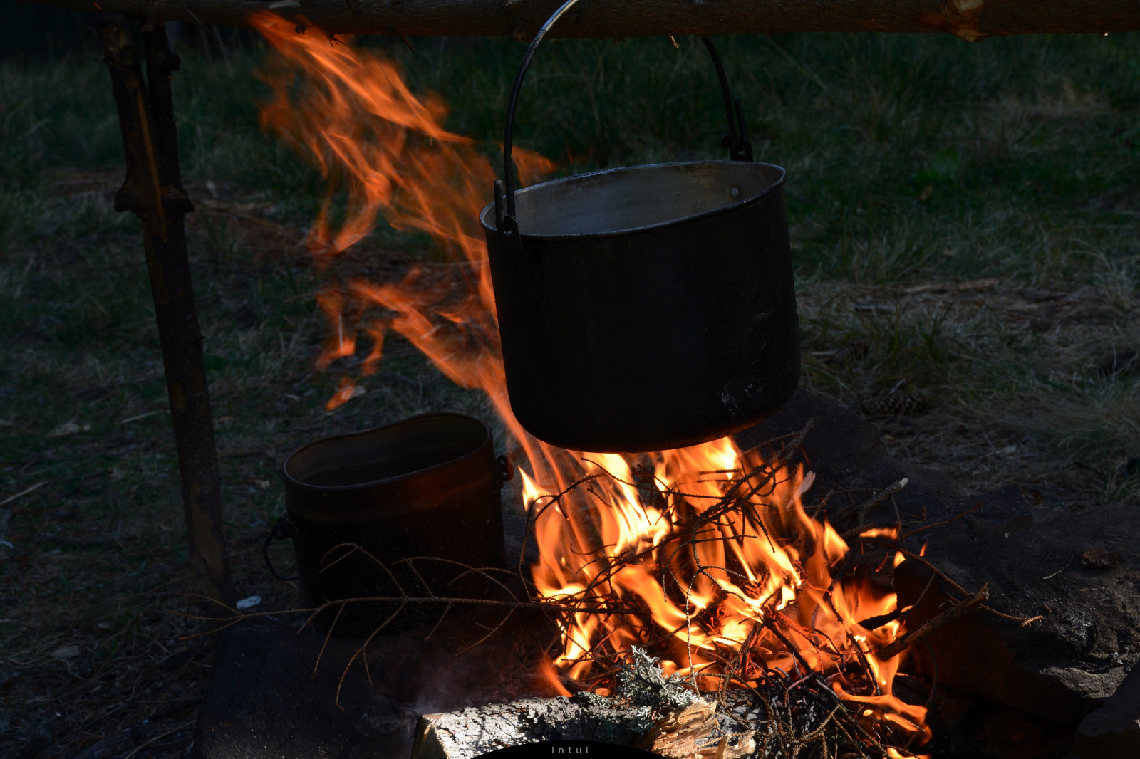 oheň, hrnec, jídlo, Cestovní ruch, carpathian, h ke, Příroda, venkovní