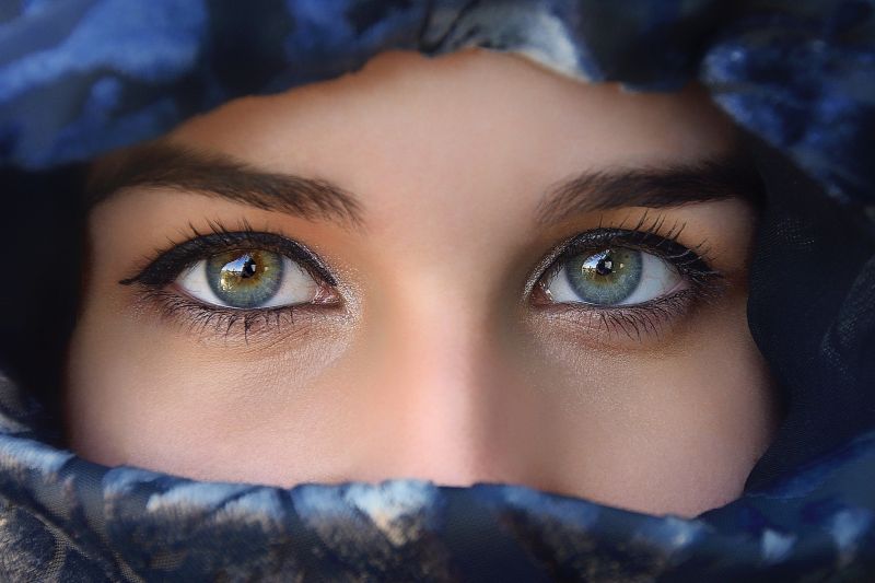tvář, ženy, model, portrét, zelené oči, fotografování tvář, ženy, model, portrét, zelené oči, fotografování