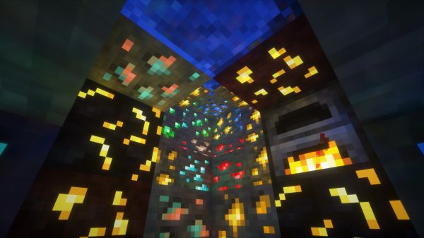 Minecraft,ray tracing,path tracing,CGI