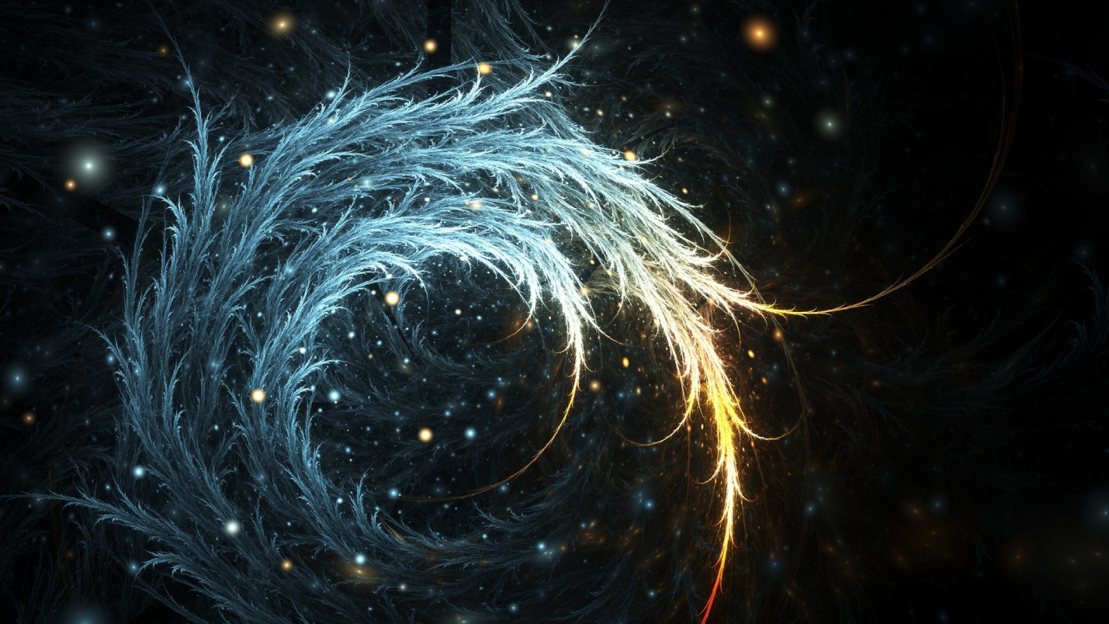 digitální umění, noc, galaxie, prostor, umělecká díla, spirála, vesmír, světlo, tma, Snímek obrazovky, fraktální umění, vesmír, astronomický objekt