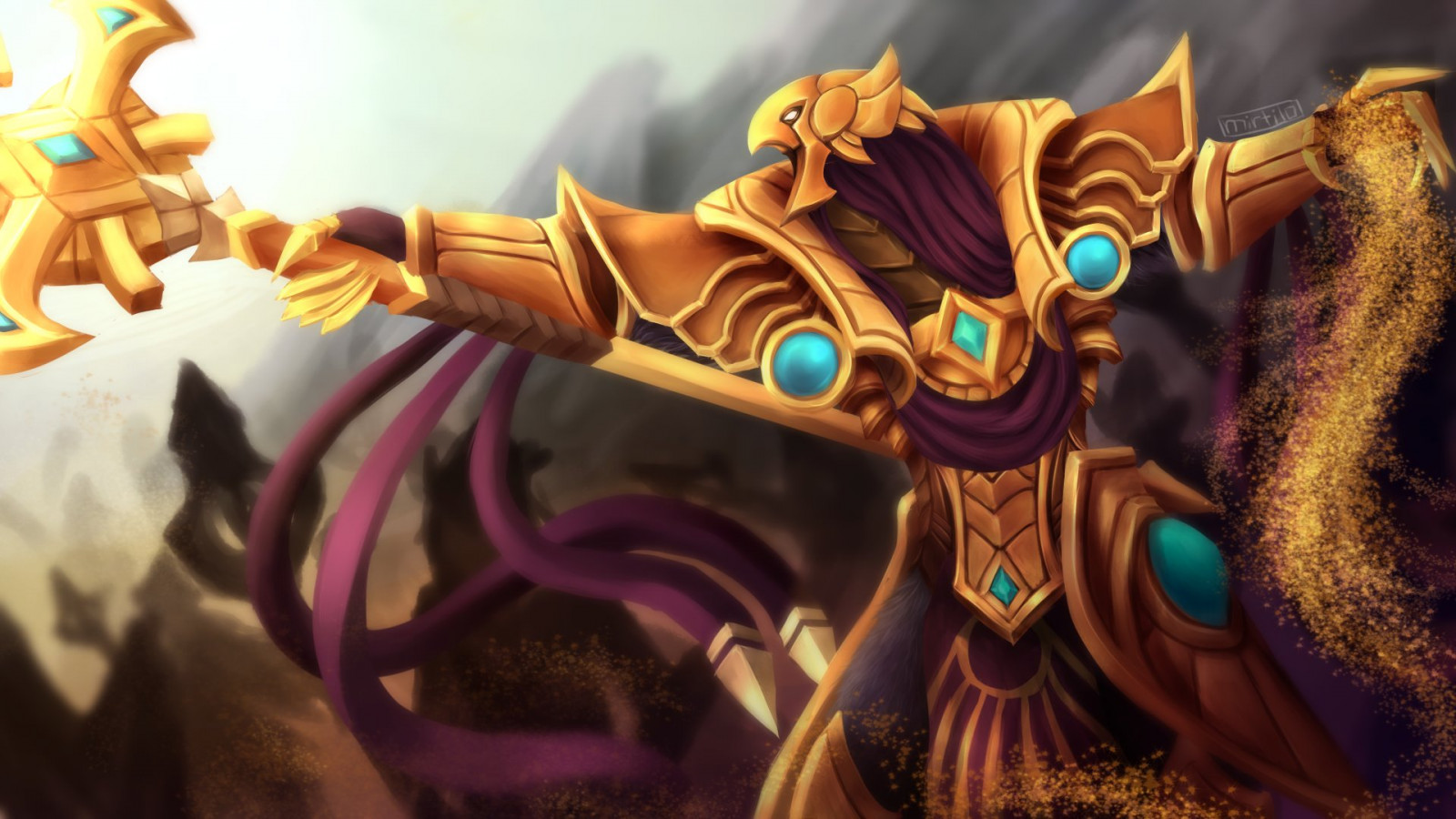 1920x1080 px, handling, arena, kunstværk, fantasi, kampene, spil, liga, legender, lol, mMO, af, online, RPG, kriger