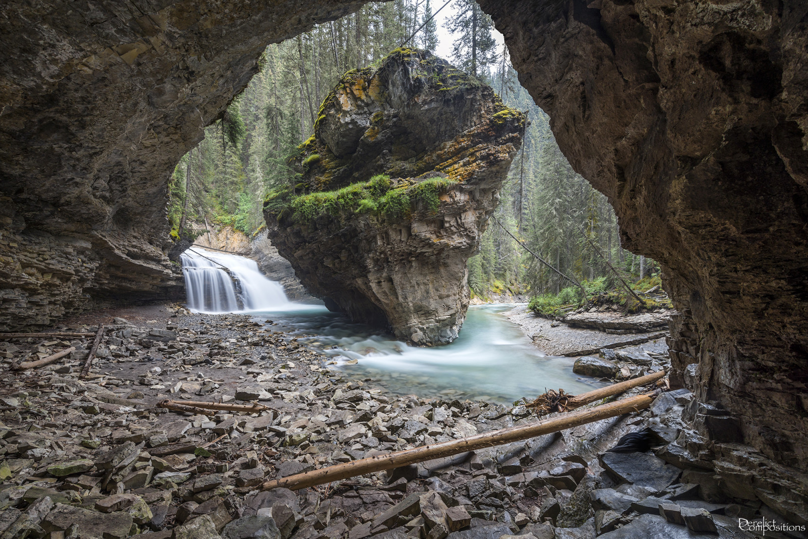 Papel De Parede Exposi o Longa Canad Cascata Nikon Lee Nd 