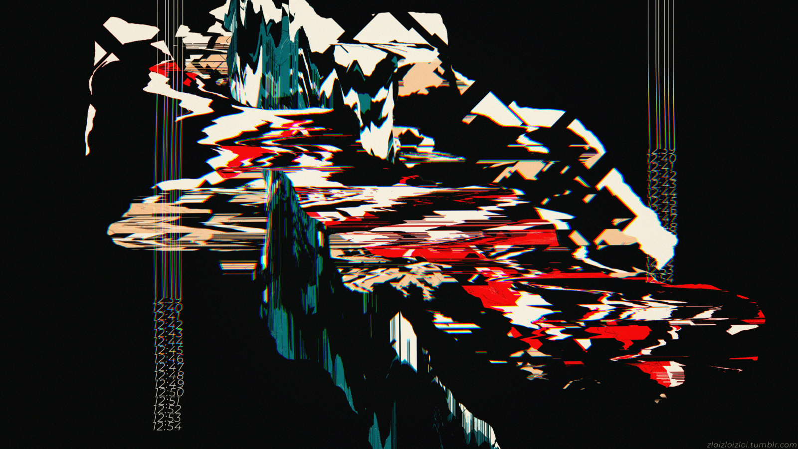 ศิลปะผิดพลาด, นามธรรม, ศิลปะดิจิตอล