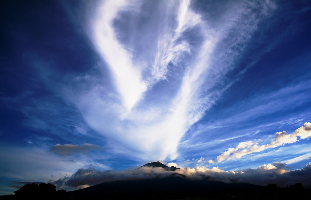 modrý, západ slunce, bílý, hora, Příroda, Japonsko, mraky, krajina, japonský, večer, úhel, široký, Iwate, zázemím, drama, 2009, síly, mtiwate, 50d, Jasohill, canon50d, superaplus, fotocompetitionbronze, fotocompetitionsilver, fabbow, Fotocompetitiongold, coth5, mygearandme, ringexcellence