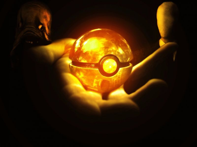 1920x1439 px,mörk,boll,glödande,händer,pokemon