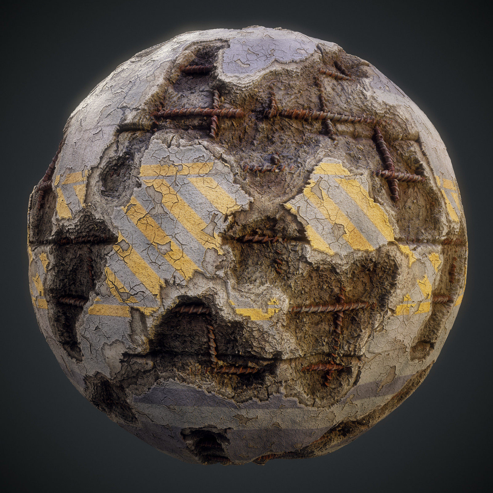 Rust 3d Textures Wallpaper : metal, rust, texture, 3D, concrete, digital art, Jonah ...