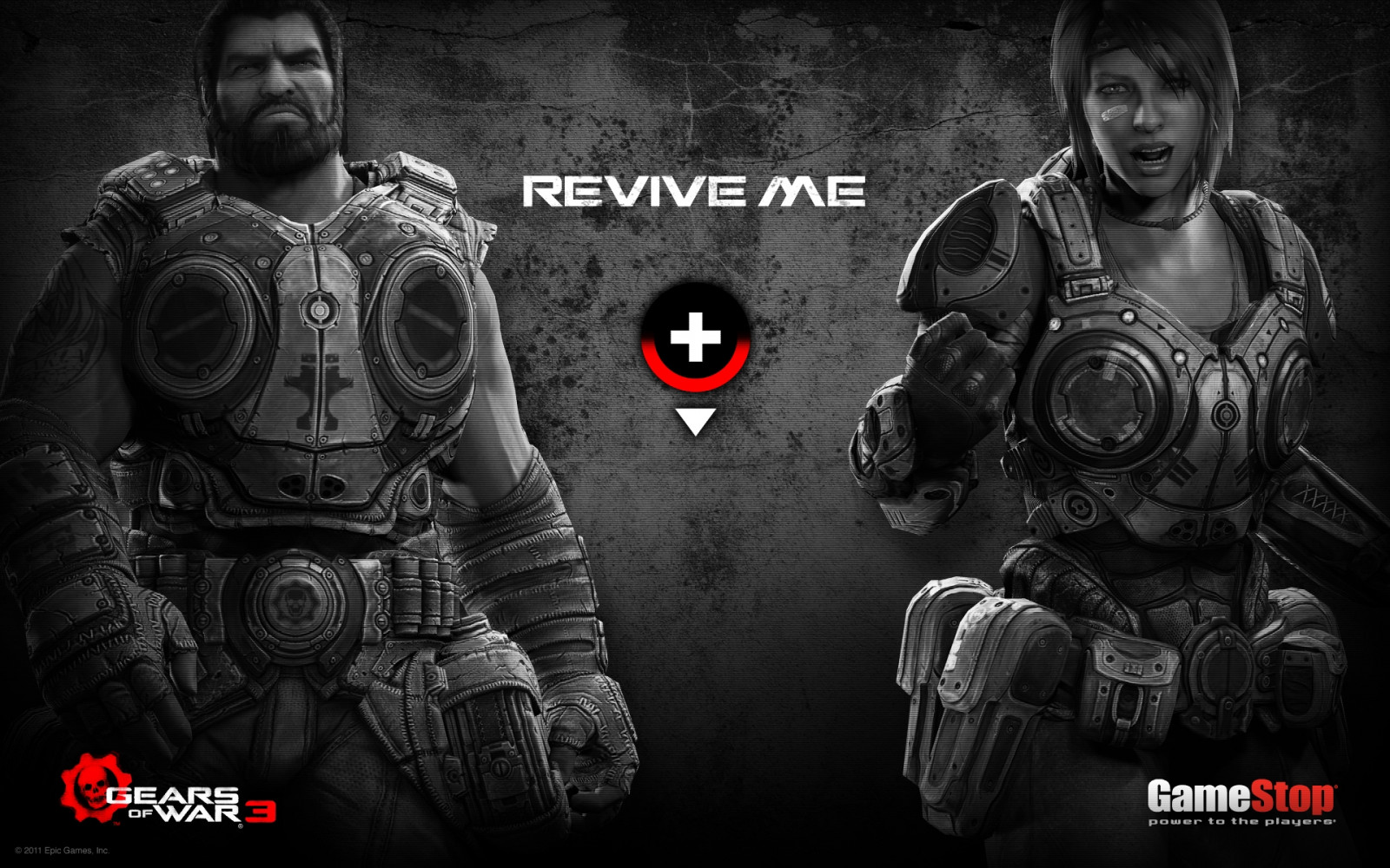 Masaüstü asker, Mühimmat, Savaş Gears 3, kız, adam, karanlık