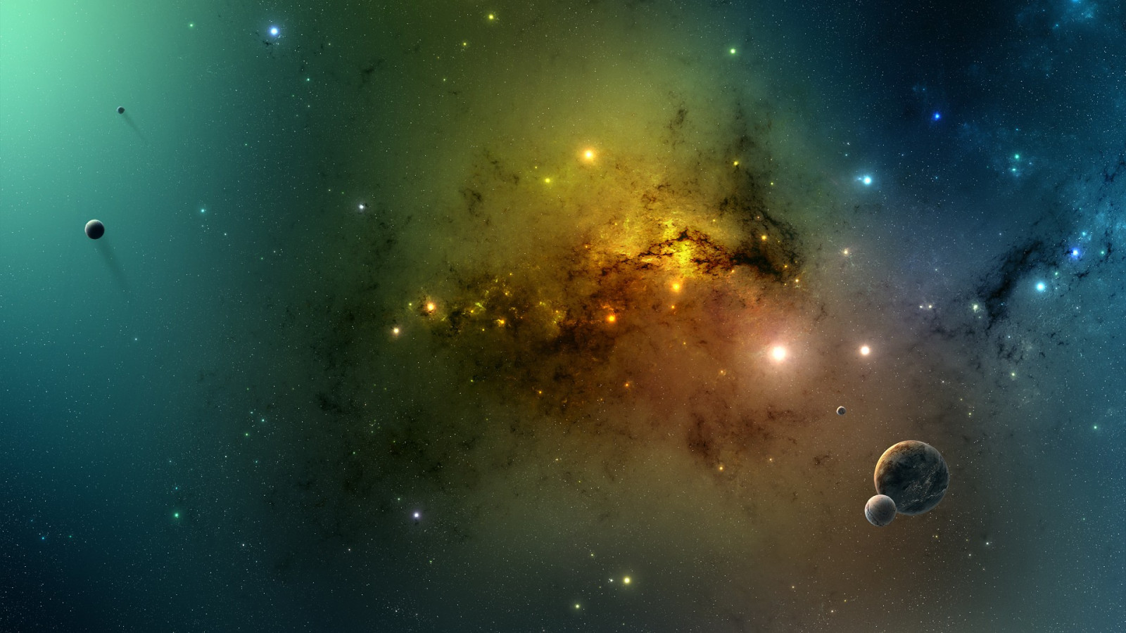 Sztuka cyfrowa, galaktyka, planeta, przestrzeń, Sztuka kosmiczna, mgławica, atmosfera, wszechświat, astronomia, przestrzeń kosmiczna, Obiekt astronomiczny