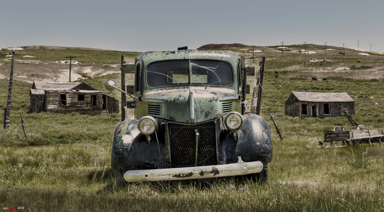 แคลิฟอร์เนีย, สหรัฐอเมริกา, คลาสสิก, รถบรรทุก, เหล้าองุ่น, สนิม, บอดี้, ซาก, 2011, ก้มหน้า, askphoto