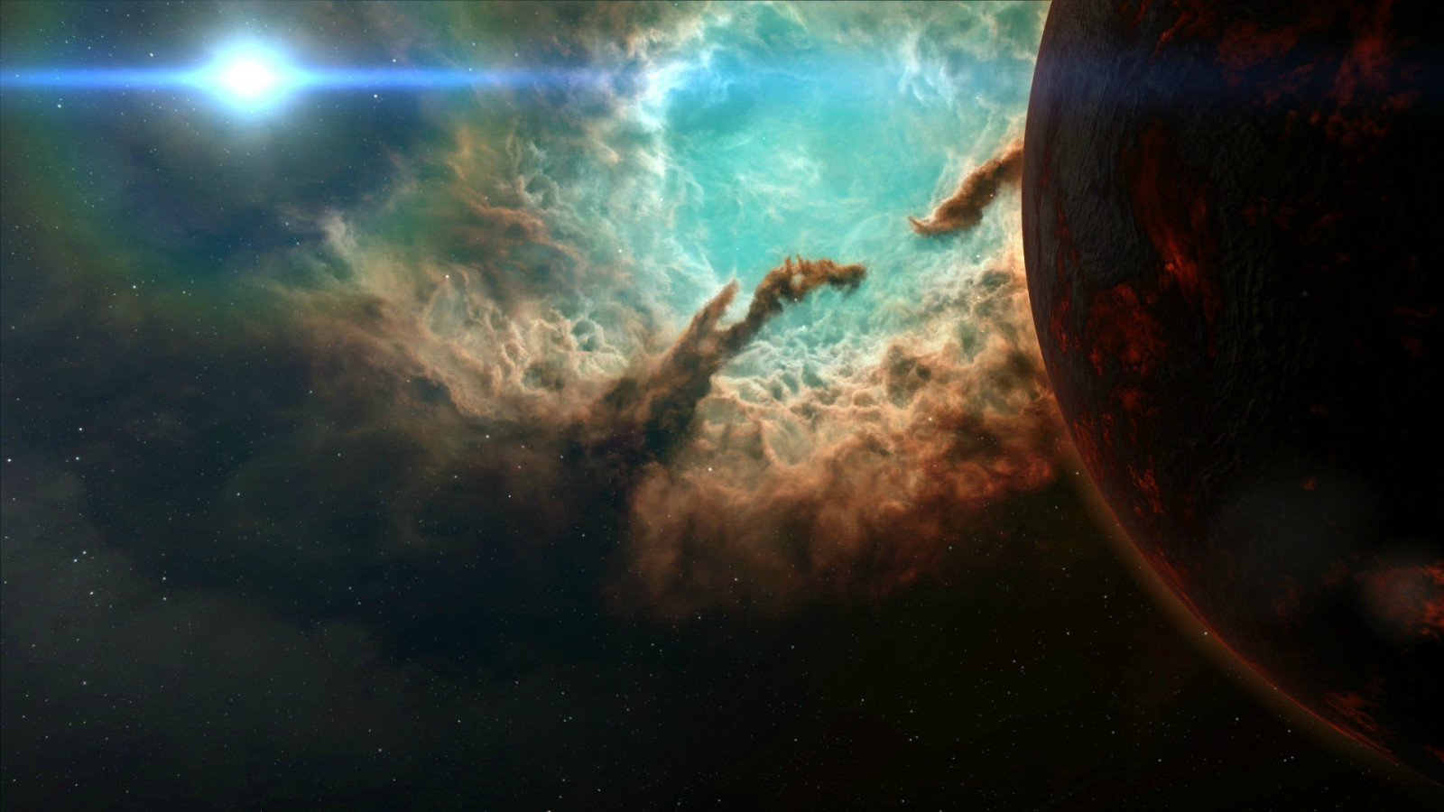 luz de sol, planeta, espacio, Tierra, nebulosa, submarino, atmósfera, universo, oscuridad, captura de pantalla, Papel pintado de la computadora, Atmósfera de tierra, espacio exterior, Objeto astronómico