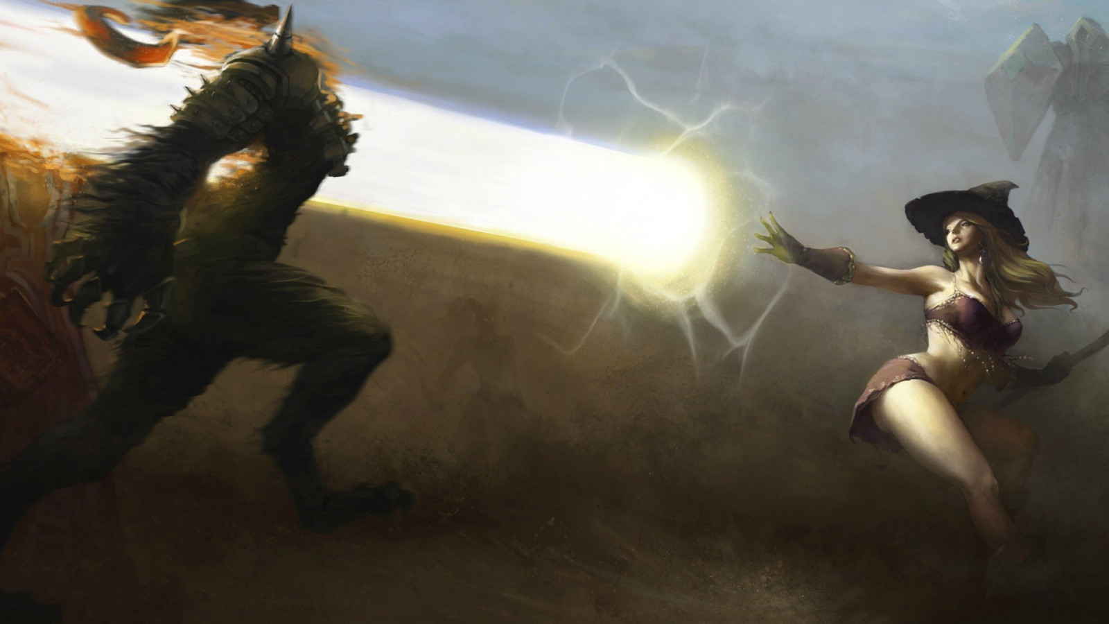 League of Legends, Lux League of Legends, Warwick, mytologie, Snímek obrazovky, fiktivní postava