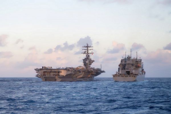 USS Nimitz,Malabar Exercise 2017