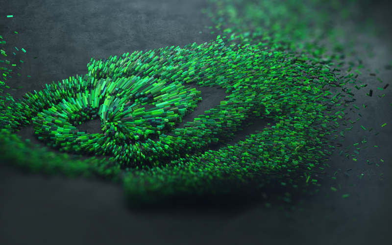 Nvidia,vert,logo