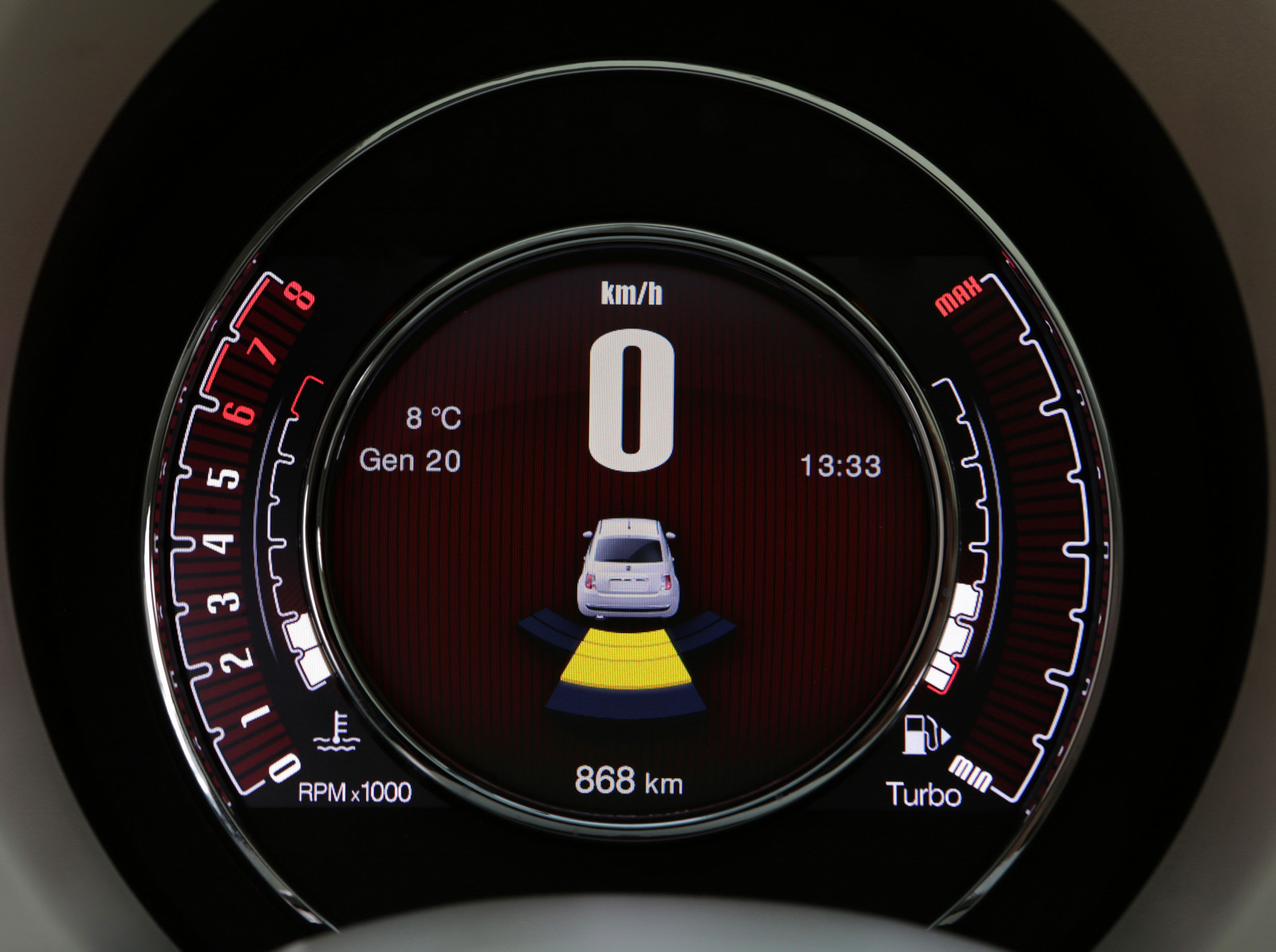 auto, vozidlo, 2015, rychloměr, volant, tachometr, FIAT, netcarshow, netcar, obrázky vozidel, photo auto, 500 Cult, kolo, okraj, automobil make, kompaktní vůz, městské auto, řízení part, rozchod