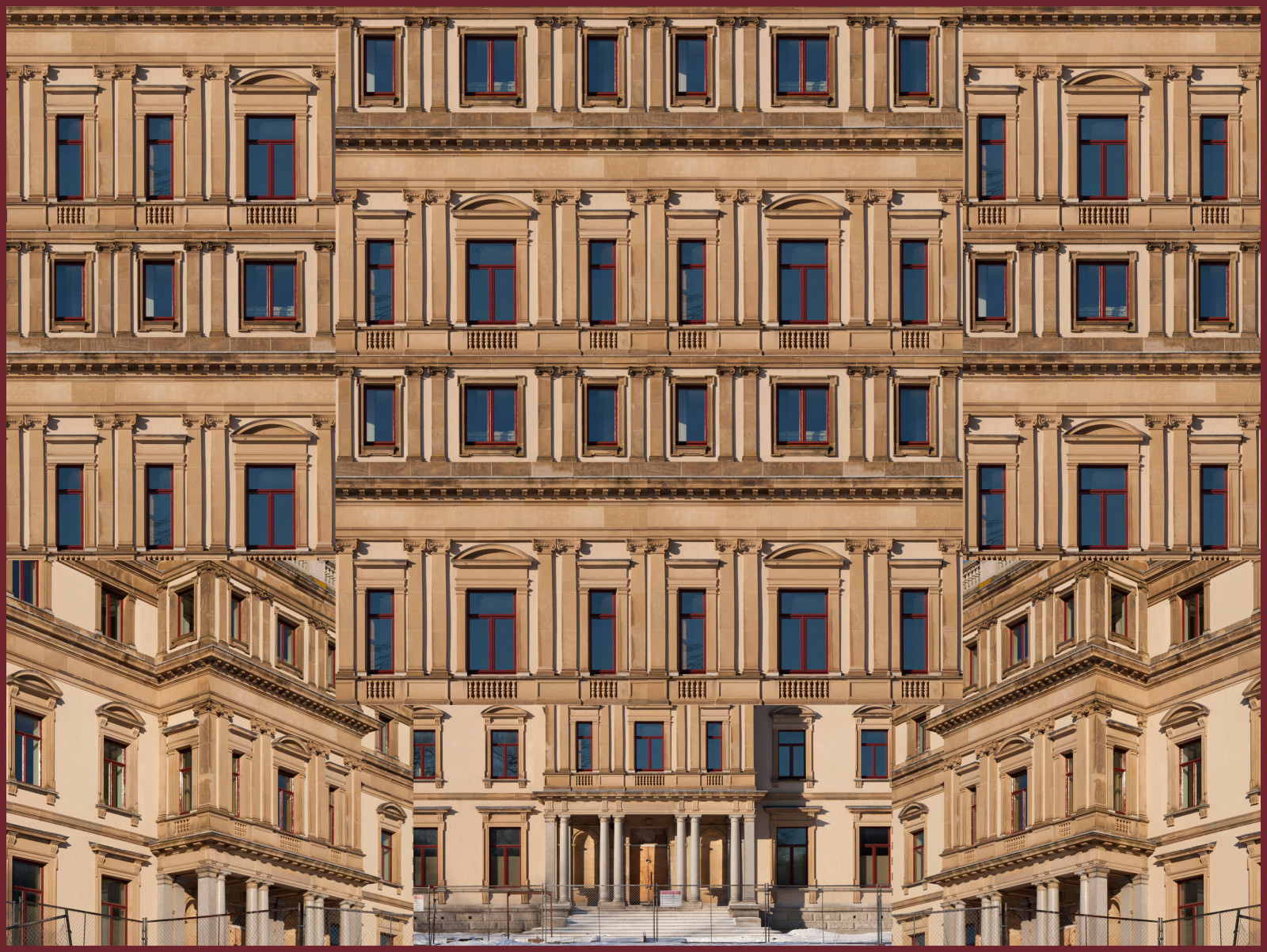 Collage Windows Building Wallpaper : window, city, collage, building, symmetry, pattern ...