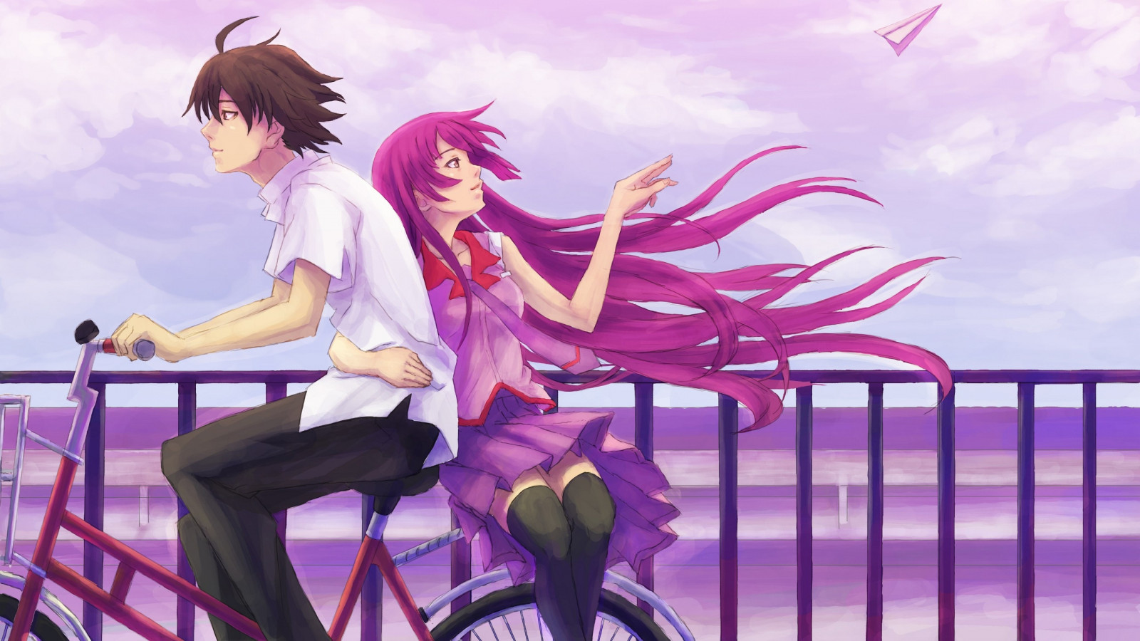 hình minh họa, Anime, Đồ chơi, con trai, đi bộ, con gái, Chuyển động, xe đạp