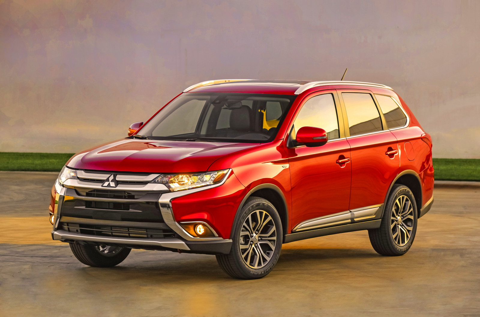 bil, køretøj, Mitsubishi, netcarshow, netcar, bil billeder, bil foto, 2016, Outlander USA-version, jord køretøj, automotive exterior, bil make, kofanger, crossover sUV, sport utility køretøj, kompakt SUV, Mitsubishi Outlander