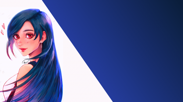 Final Fantasy VII,Final Fantasy,Square Enix,long hair,red eyes,bangs