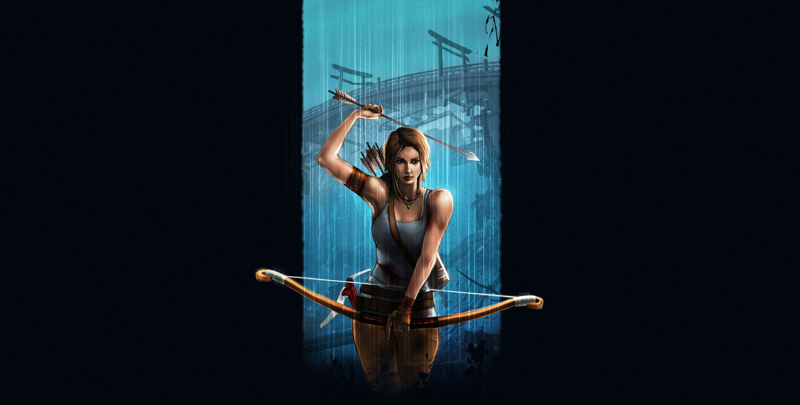 James Palapar, Tomb Raider, Lara Croft, Video Game Art, Gry wideo