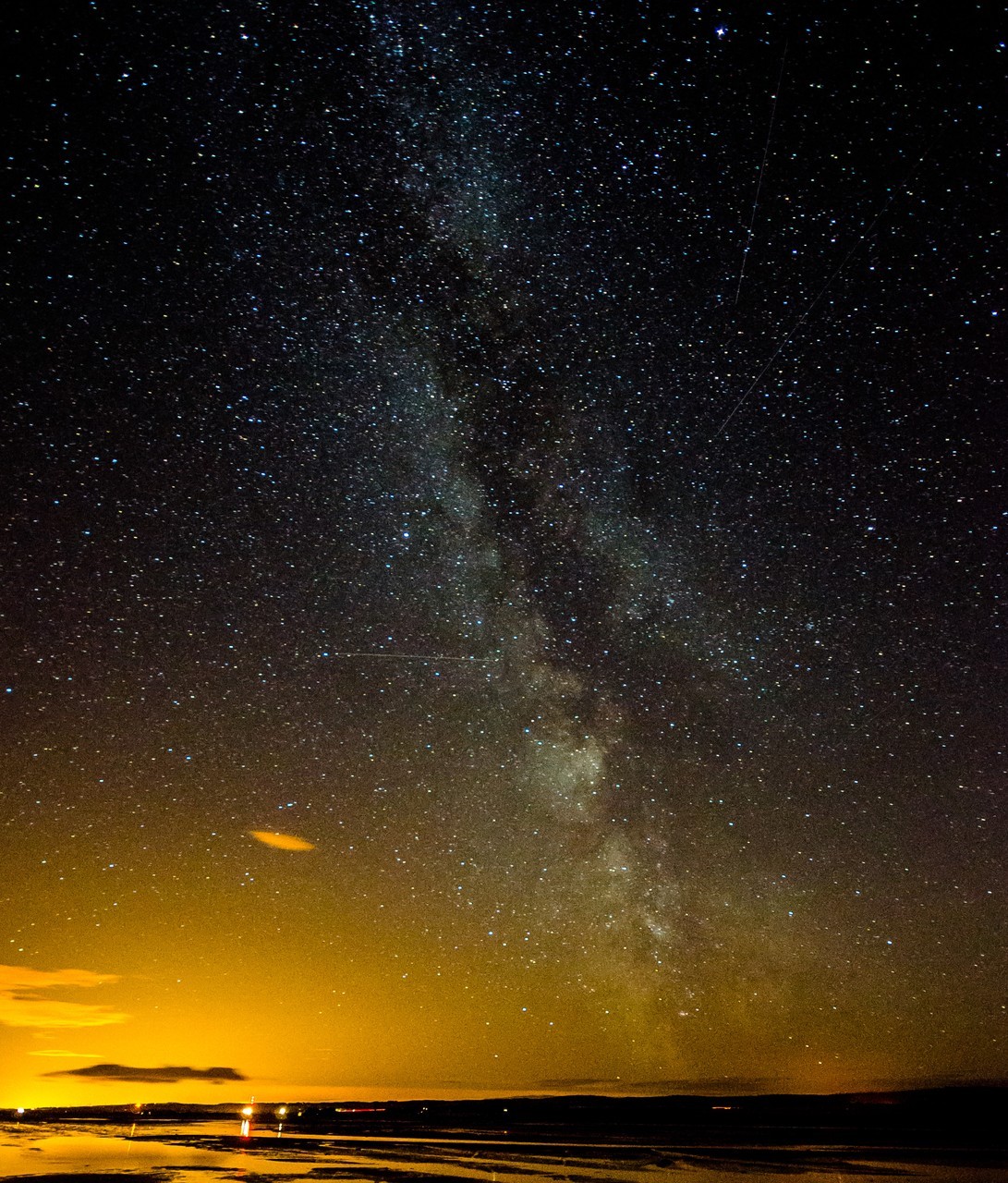 noc, galaxie, nebe, hvězdy, mléčná dráha, atmosféra, spirální galaxie, astronomie, hvězda, vesmír, astronomický objekt