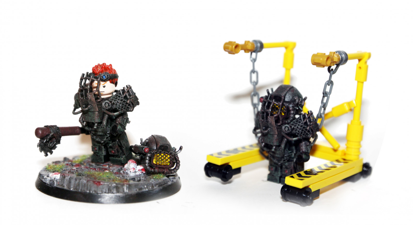 Napájení, LEGO, 4, brnění, Zvyk, Spad, minifigure, nájezdník