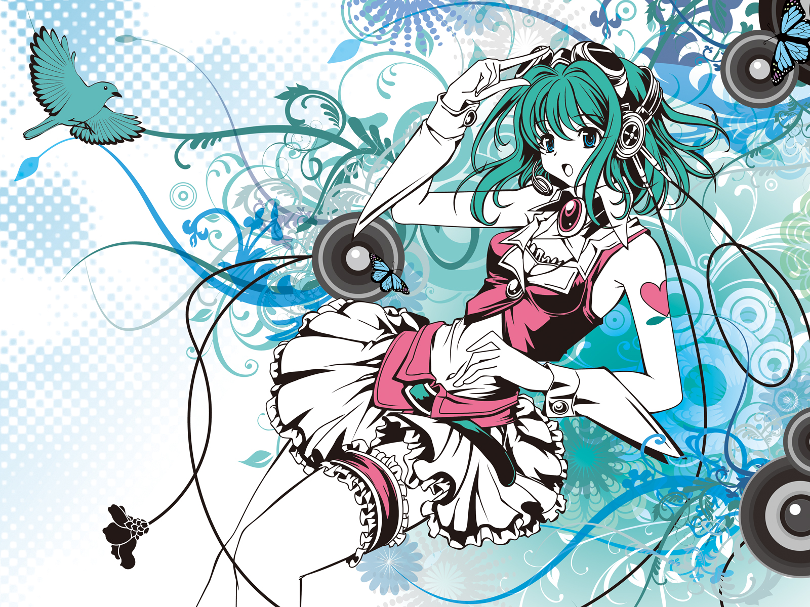 Sfondi : Megpoid Gumi, Vocaloid 1600x1200 - QuickStep - 1171713