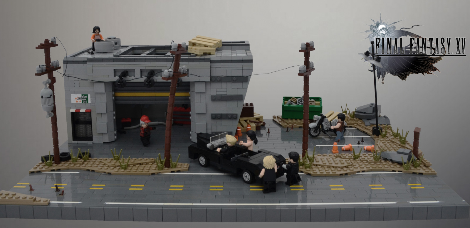 LEGO, afol, moc, sopel, NPU, squareenix, finále, fantazie, legography, video hra, Play Station