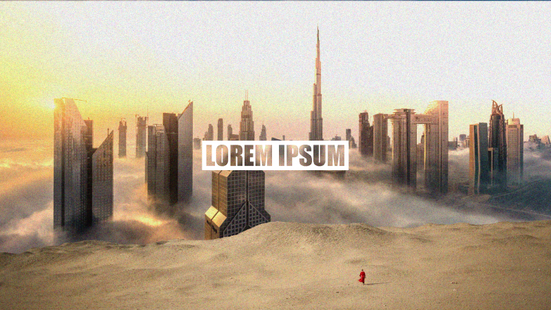 Dubai,Lorem ipsum,nuvole,grattacielo,tramonto