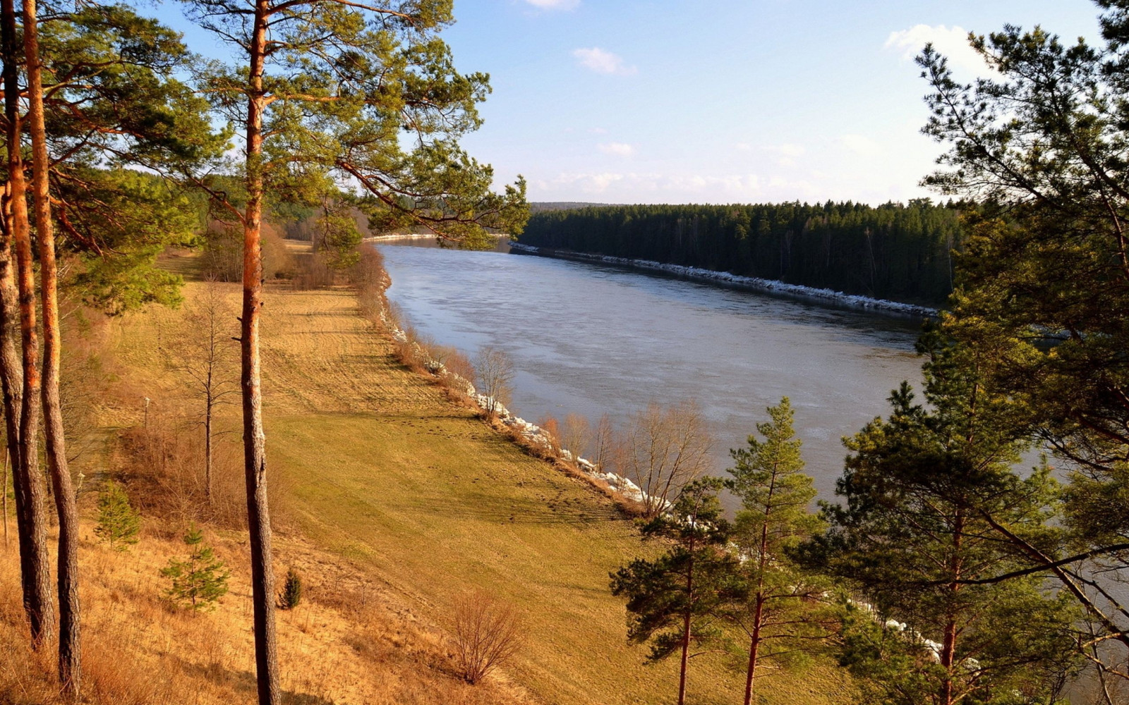 Fondos de pantalla : Árboles, paisaje, bosque, lago, naturaleza