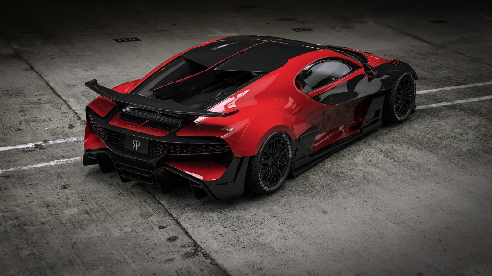 červená auta, auto, vozidlo, Bugatti, Rostislav Prokop, Bugatti Divo