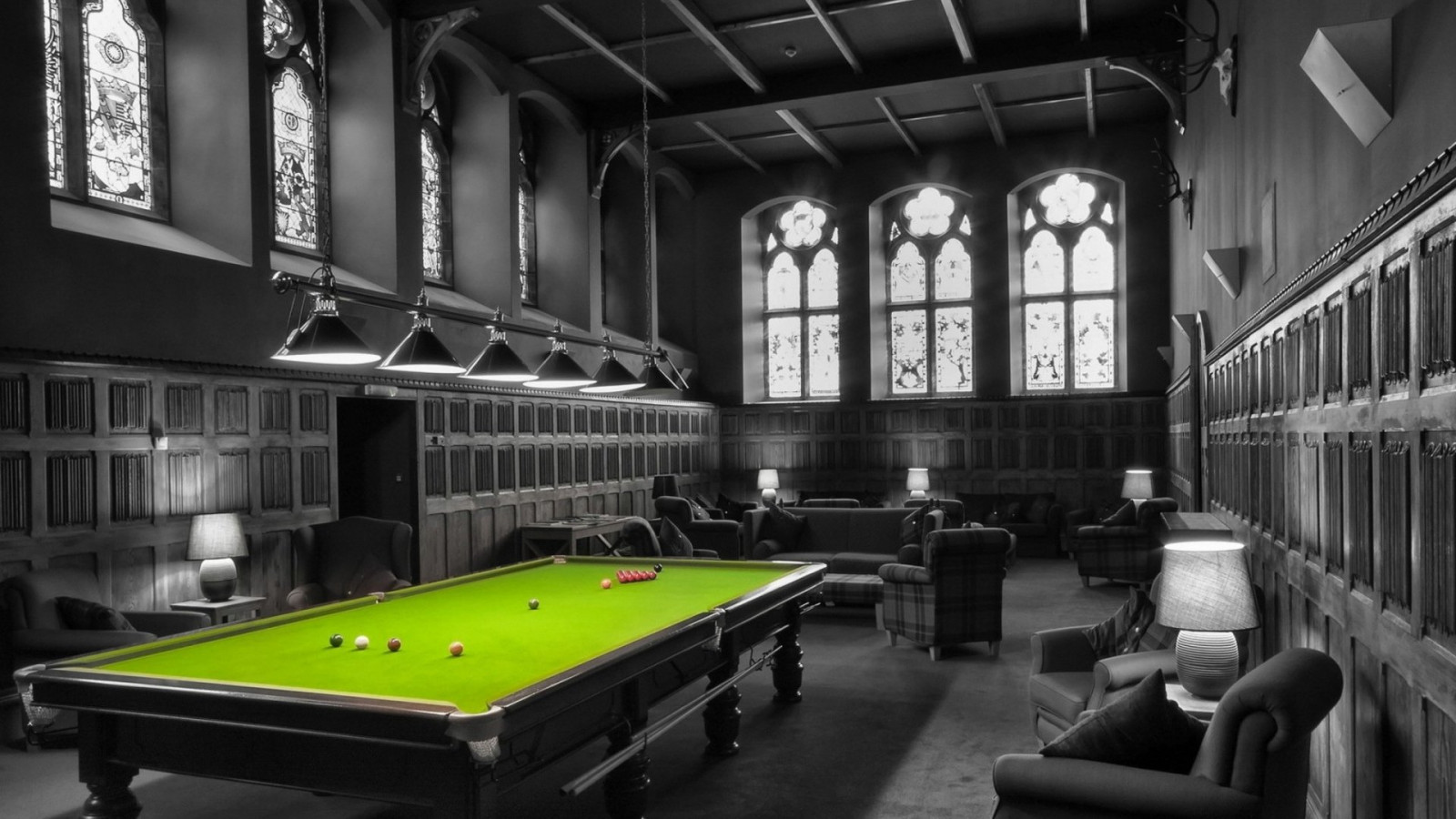 Wallpaper : 1920x1080 px, interior, pool table, room, window 1920x1080 ...