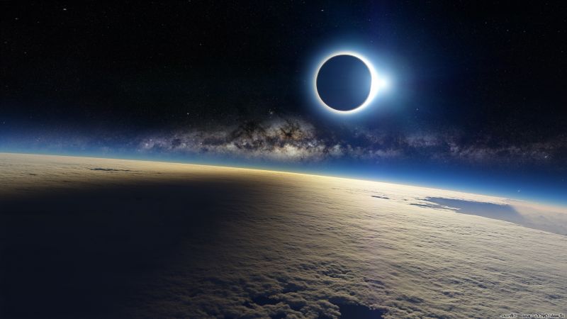 mraky, originál, scénický, 1920x1080 px, odstín, nebe