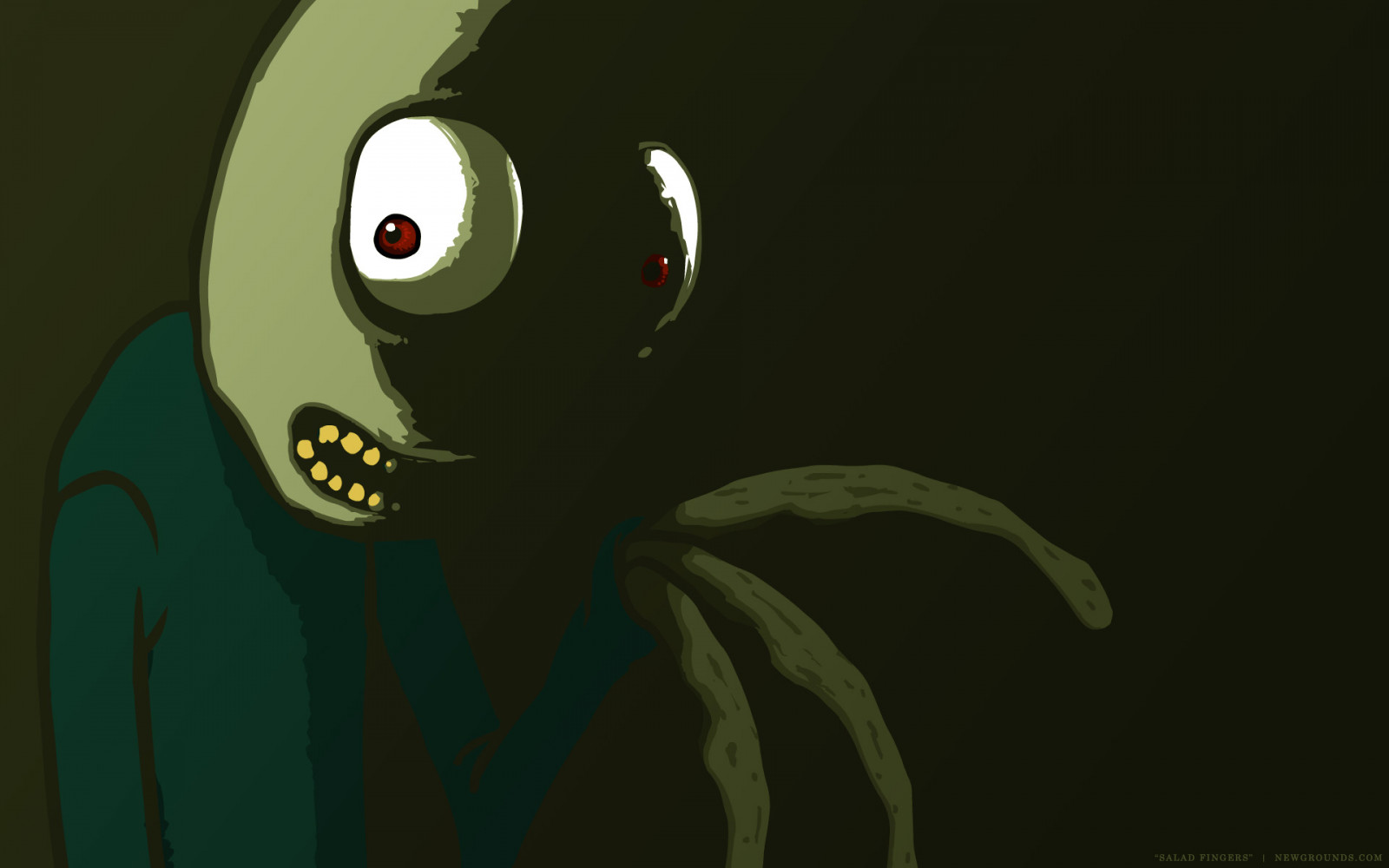 Wallpaper salad fingers, creepy 1920x1200 kerstel 1453363 HD