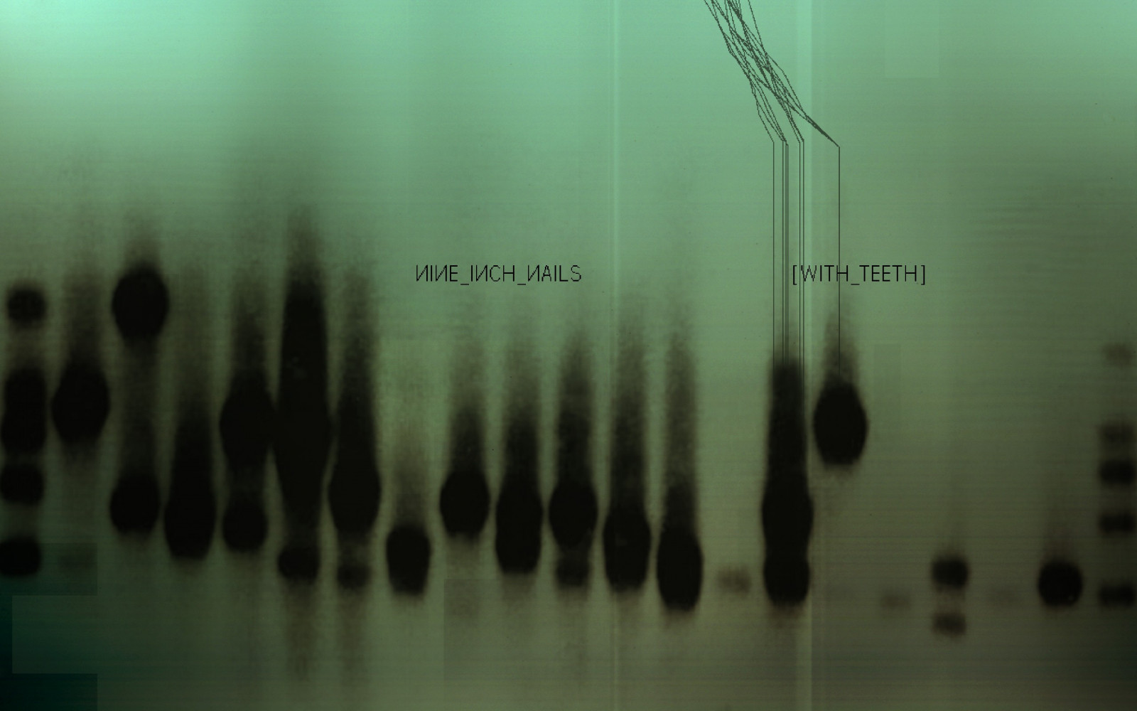 Wallpaper reflection, Nine Inch Nails, light, color, shape, line