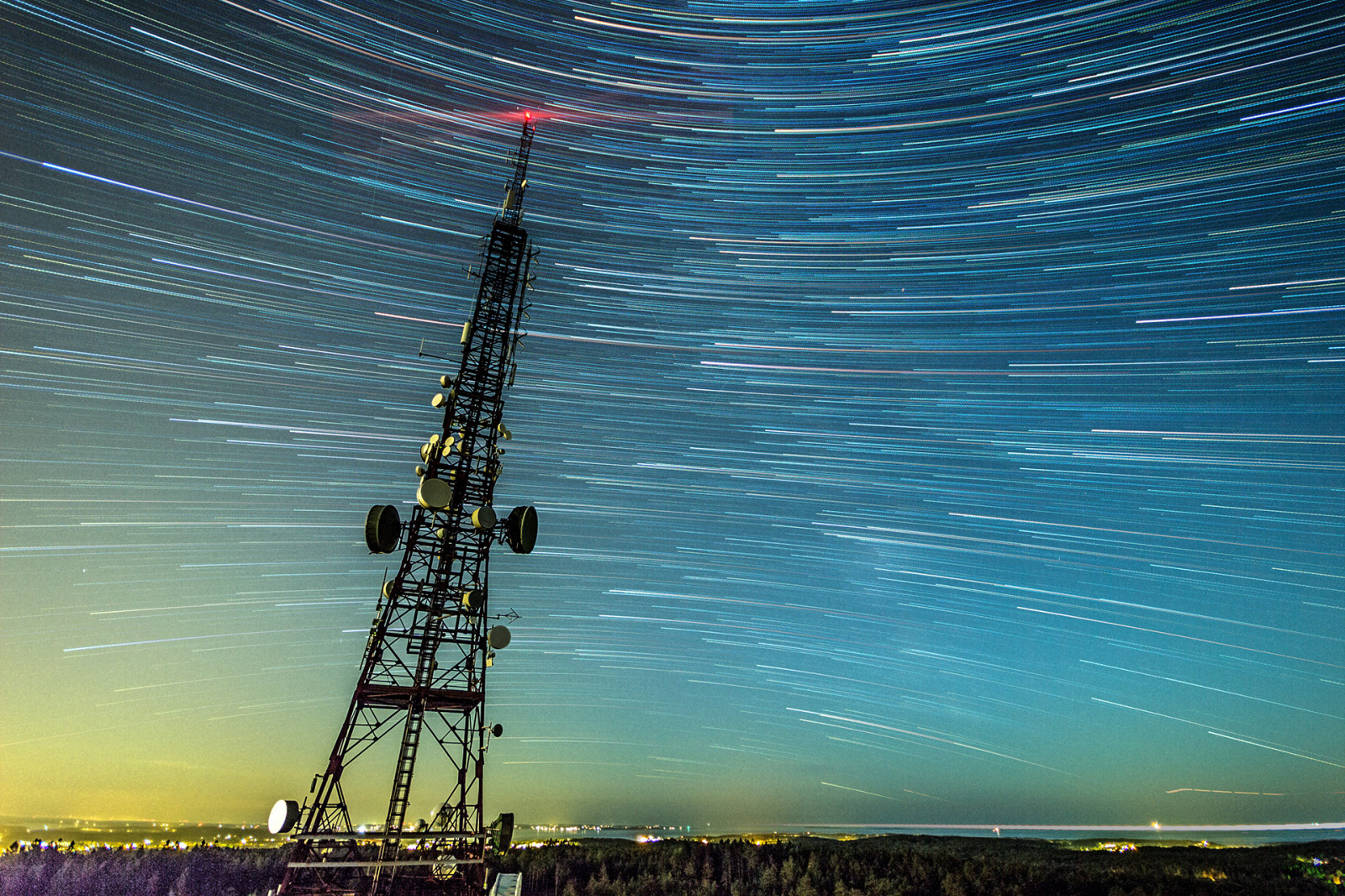 Wallpaper sky, atmosphere of earth, metropolis, electricity, night