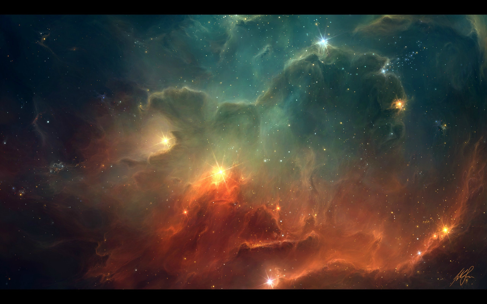 digitální umění, prostor, umělecká díla, hvězdy, space art, mlhovina, atmosféra, vesmír, TylerCreatesWorlds, Snímek obrazovky, vesmír, astronomický objekt