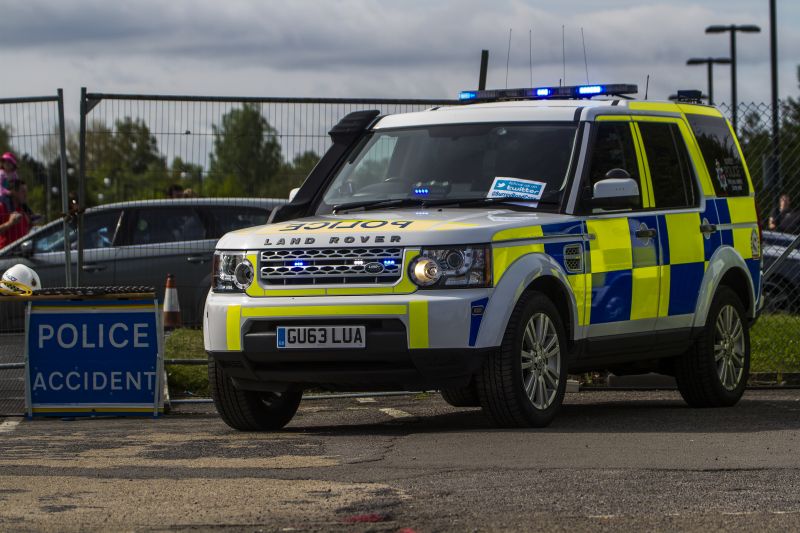 Spojené království, policie, Surrey, Weybridge, Surreypolice, Brooklandsmuseum Spojené království, policie, Surrey, Weybridge, Surreypolice, Brooklandsmuseum