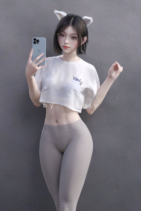 Yoly,Asian,CGI,digital art,asian cosplayer,yoga