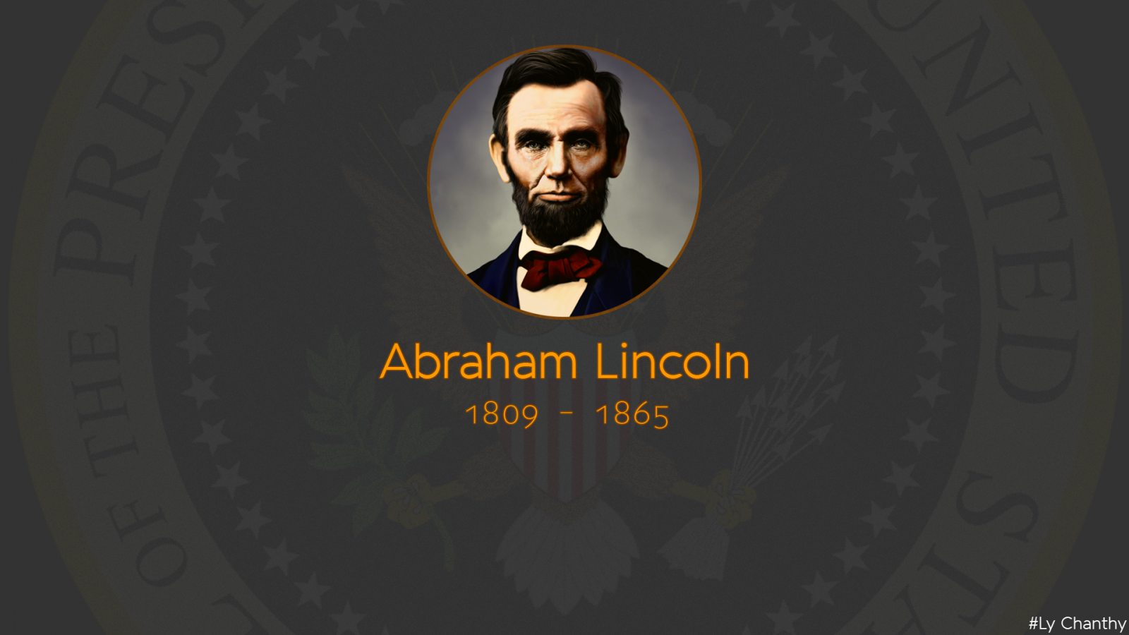 ilustrace, text, Abraham Lincoln, značka, Snímek obrazovky, font, kryt alba