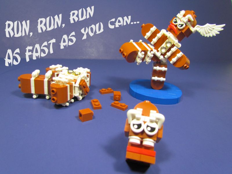 LEGO,Pan di zenzero,addominali,costruttore,sfida,uomo