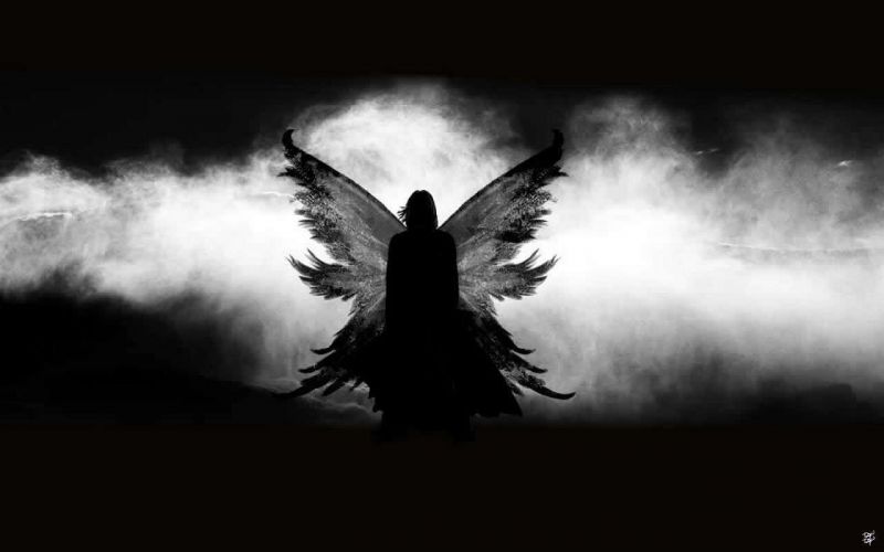 black, monochrome, wings, angel, darkness, wing black, monochrome, wings, angel, darkness, wing