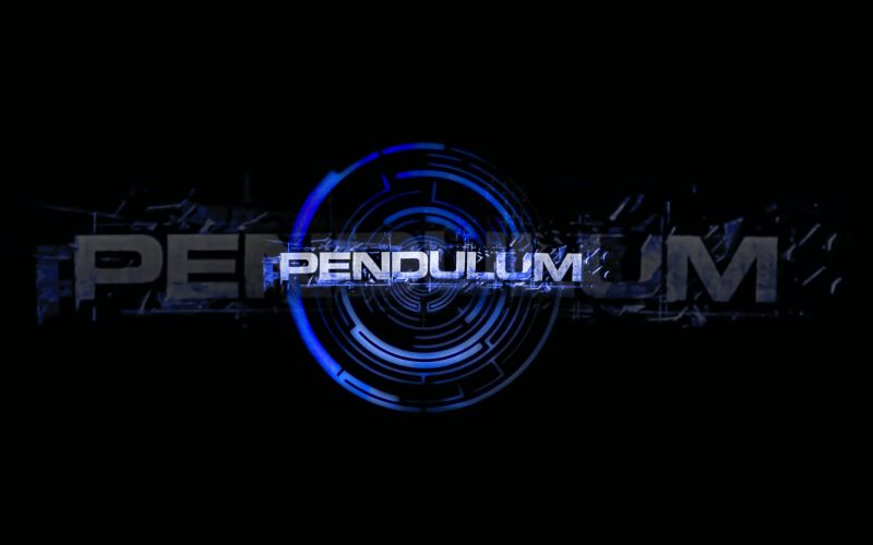 digital art, black background, typography, text, logo, circle digital art, black background, typography, text, logo, circle