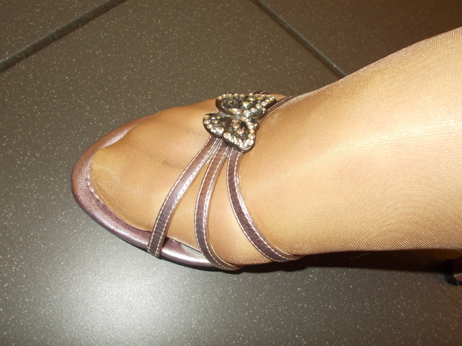 Nohy, střevíc, vysoký, lodičky, sukně, upskirt, podpatky, lak na nehty, dýka, muly, punčocháče, halterlos, Nylon, strumpfhose, opentoe, sandaletten, shoeplay, pantoletten, feinstrumpfhose