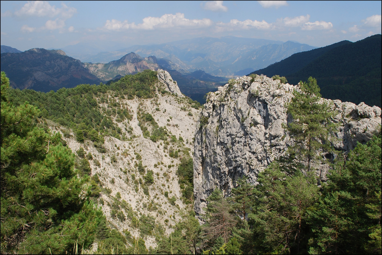 Spain Cliffs Wallpaper : cliff, Spain, valley, mountain pass, Alps, walking, plateau ...